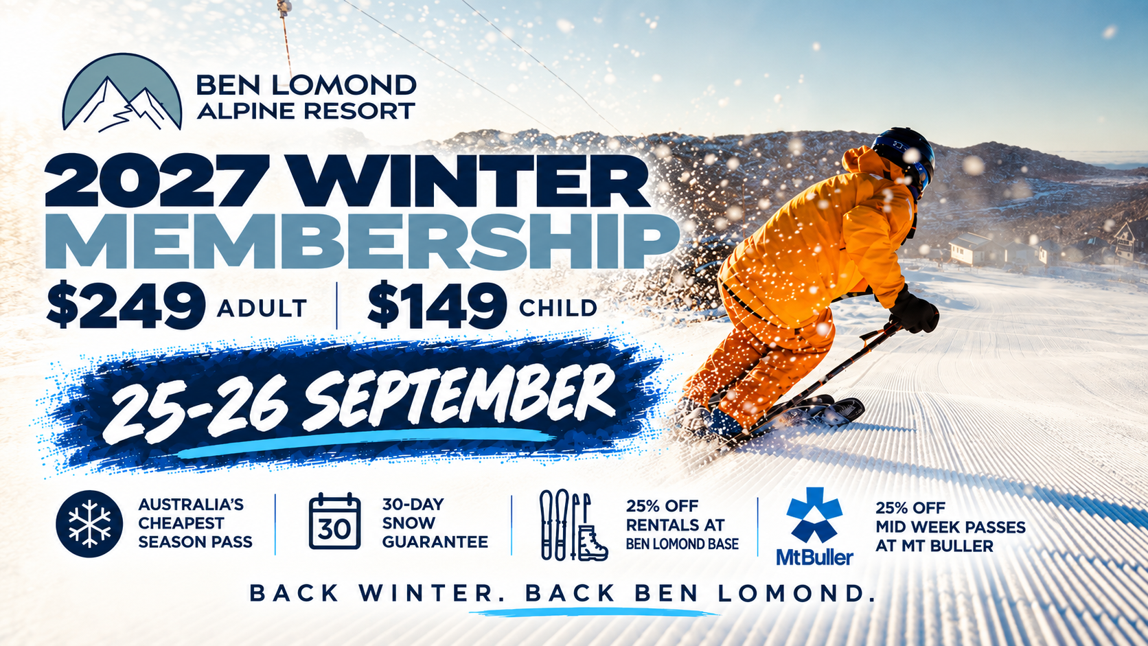 Ben Lomond Alpine Resort promotion
