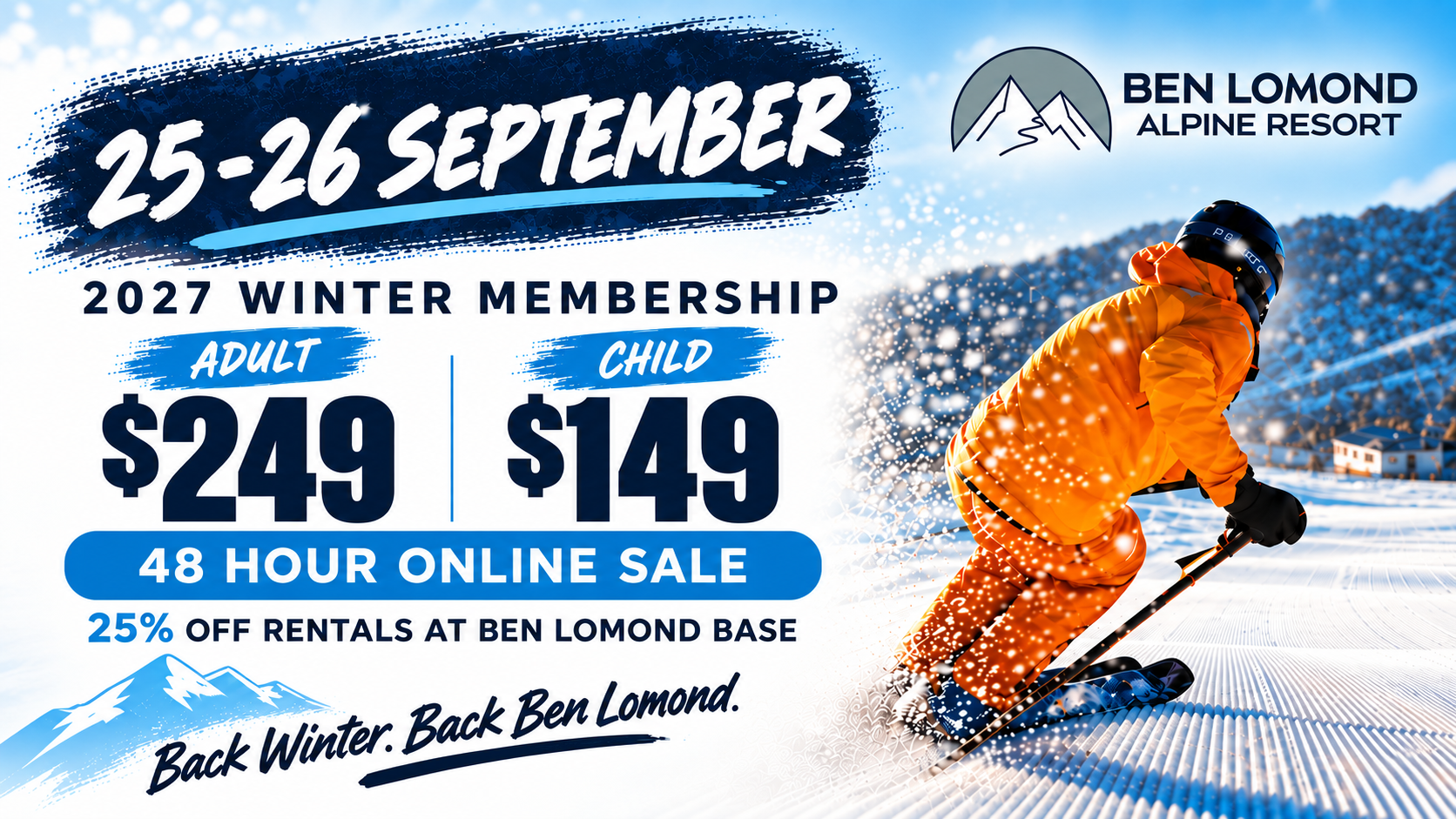 Ben Lomond Alpine Resort promotion